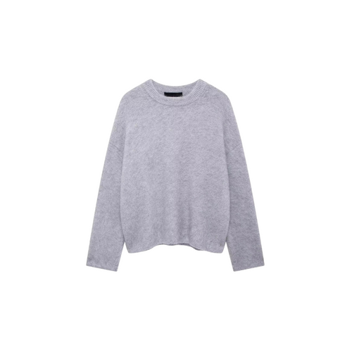 Lunvra Gray Brushed Knitwear