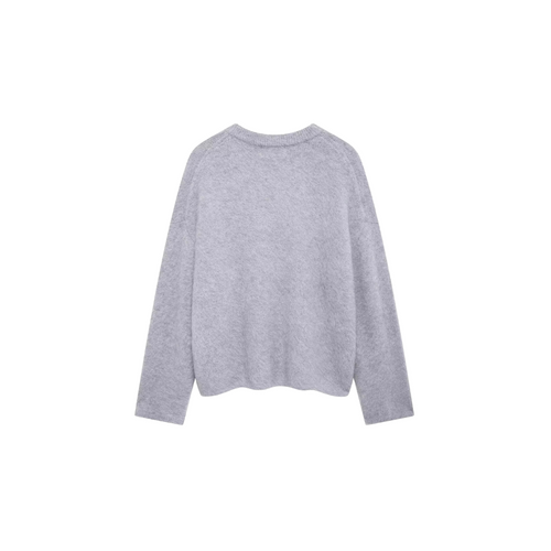 Lunvra Gray Brushed Knitwear