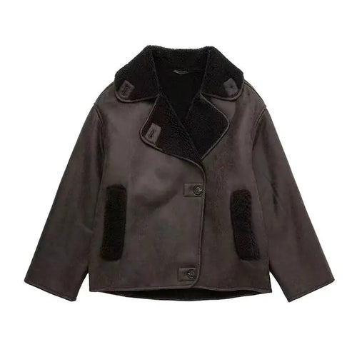 Lunvra Fleece Patchwork Jacket - LUNVRA