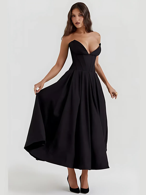 Lunvra Tube Long Dress - LUNVRA