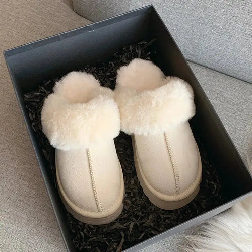 Lunvra Fur Slippers - LUNVRA