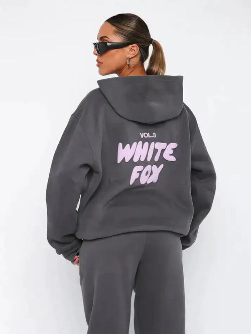 Lunvra White Fox Track Suit - LUNVRA