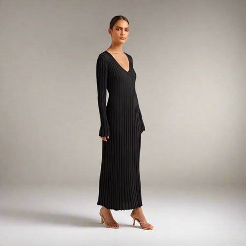 Lunvra Long Knitted Dress - LUNVRA